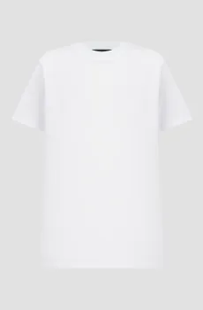 Мужская белая футболка Белый L Karl Lagerfeld 500221.755750;10