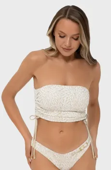 Женский лиф от купальника с узором Разноцветный 40 MARC&ANDRE L2509-Y-803