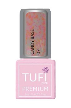 Уценка! База для гель-лака Tufi profi Premium Candy Base, 07 Мармелад, 8 мл