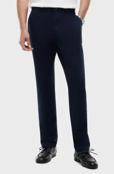 Мужские темно-синие брюки HARLEM HALF Синий 38-32 Tommy Hilfiger MW0MW42341