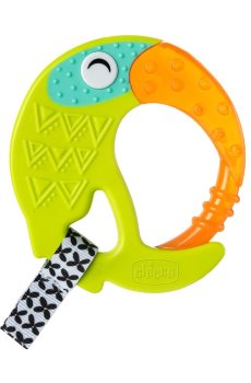 Игрушка-прорезыватель для зубов Chicco Refreshing Тукан, от 6 месяцев (28160.30)