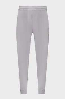 Мужские серые спортивные брюки EMBOSSED LOGO Серый S Calvin Klein K10K112198