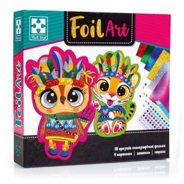 Набір для творчості Vladi Toys Foil Art Шалені індіанці (VT4433-09) Набір для творчості Vladi Toys Foil Art Шалені індіанці (VT4433-09)