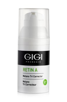 Осветляющий крем для лица Gigi Melano Tri Corrector с ретинолом, 30 мл