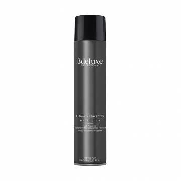 Лак для волос 3DeLuXe Ultimate Hairspray Ультрасильная фиксация, 500 мл Лак для волос 3DeLuXe Ultimate Hairspray Ультрасильная фиксация, 500 мл