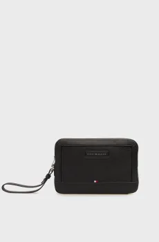 Мужская черная борсетта CENTRAL POUCH Черный ONESIZE Tommy Hilfiger AM0AM13953