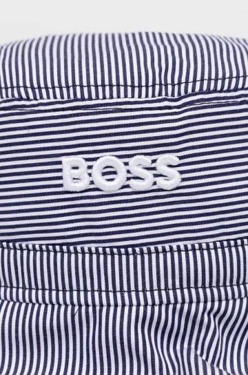 Шляпа из хлопка BOSS цвет синий хлопковый 50513211 Шляпа из хлопка BOSS цвет синий хлопковый 50513211