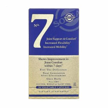 Комплекс комфорт и поддержка суставов Solgar No.7 Joint Support & Comfort, 90 капсул