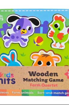 Игрушка деревянная Kids Hits Вкладыши, от 3 лет, 15*15*0.9 см (KH20/034)