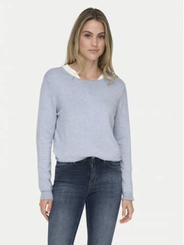 ONLY Светр Venice 15333989 Блакитний Regular Fit ONLY Светр Venice 15333989 Блакитний Regular Fit