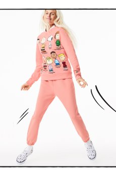 Lacoste толстовка жіноча X Peanuts