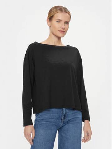 Pepe Jeans Блузка Hope PL505739 Чорний Relaxed Fit Pepe Jeans Блузка Hope PL505739 Чорний Relaxed Fit