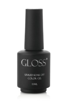 Уценка! Гель-лак для ногтей Gloss UV/LED Soak Off Color Gel Кошачий глаз, 10, 11 мл