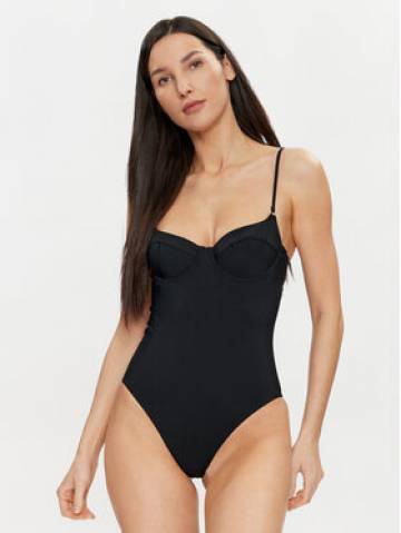 Calvin Klein Swimwear Купальник KW0KW02386 Чорний Calvin Klein Swimwear Купальник KW0KW02386 Чорний