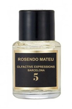 Rosendo Mateu Olfactive Expressions No 5 Floral, Amber, Sensual Musk Парфюмированная вода унисекс, 5 мл (миниатюра)