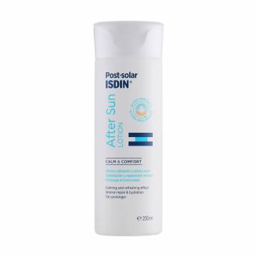Лосьон для тела после загара Isdin Post Solar After Sun Lotion, 200 мл Лосьон для тела после загара Isdin Post Solar After Sun Lotion, 200 мл
