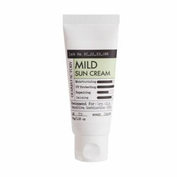 Солнцезащитный крем для лица Derma Factory Mild Sun Cream SPF 50+ PA++++, 30 г Солнцезащитный крем для лица Derma Factory Mild Sun Cream SPF 50+ PA++++, 30 г