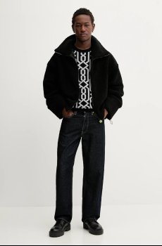 Свитер с примесью шерсти HUGO Souvawn