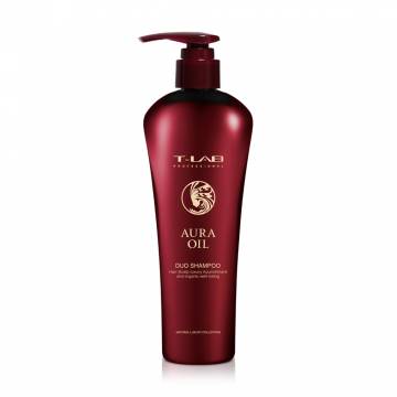 Восстанавливающий шампунь T-LAB Professional Aura Oil Duo Shampoo для сухих и поврежденных волос, 300 мл Восстанавливающий шампунь T-LAB Professional Aura Oil Duo Shampoo для сухих и поврежденных волос, 300 мл