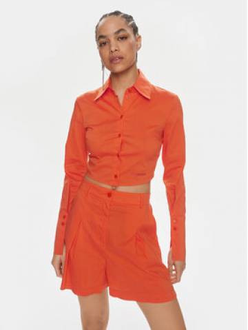 Patrizia Pepe Сорочка 2C1524/A23-R825 Оранжевий Regular Fit Patrizia Pepe Сорочка 2C1524/A23-R825 Оранжевий Regular Fit