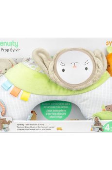 Детская развивающая подушка с игрушками Ingenuity Cozy Prop Sylvi с рождения (17328)