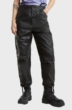 Женские черные карго Cropped Drawcord Черный 24 G-Star RAW D25251,C973