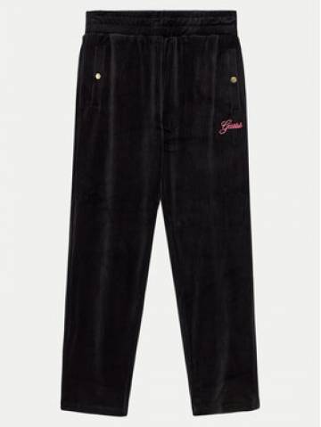 Guess Спортивні штани J4BQ13 KCH92 Чорний Relaxed Fit Guess Спортивні штани J4BQ13 KCH92 Чорний Relaxed Fit