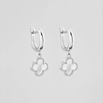 Серебряные серьги Minimal 520897б Серебряные серьги Minimal 520897б