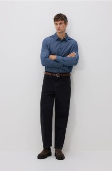 Reserved - Джинсова сорочка regular fit - синій - YQ320-55J