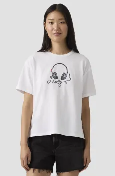 Женская белая футболка Белый XS Levi’s® 005OY;0009
