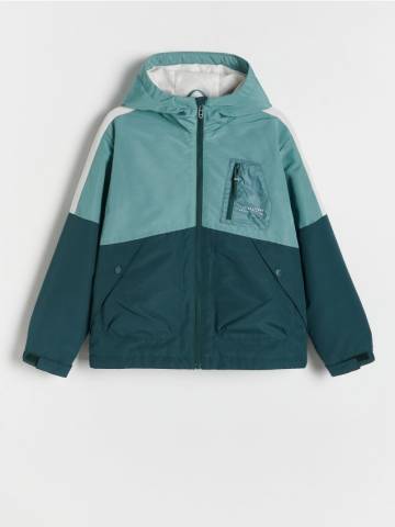 Reserved - Куртка з капюшоном oversize - свіжий зелений - 943CI-76X Reserved - Куртка з капюшоном oversize - свіжий зелений - 943CI-76X