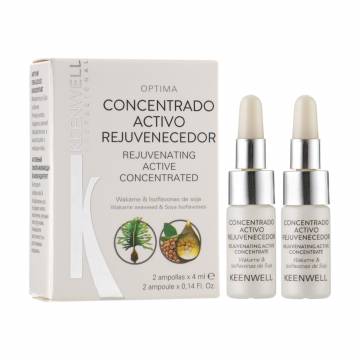 Активно омолаживающая сыроватка для лица Keenwell Biologicos Rejuvenating Active Concentrated, 2*4 мл Активно омолаживающая сыроватка для лица Keenwell Biologicos Rejuvenating Active Concentrated, 2*4 мл