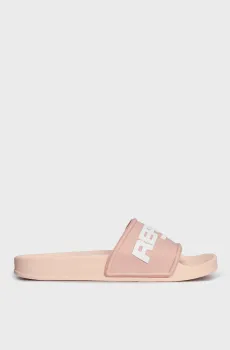 Женские розовые слайдеры UP W EMBOSS Розовый 36 Replay RF1B0026S
