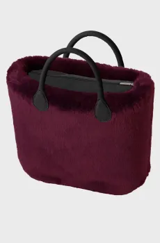 Женская бордовая сумка Mini Бордовый ONESIZE O bag MINI00000190