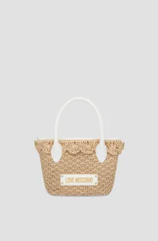 Женская бежевая сумка Бежевый ONESIZE Moschino JC4280PP0I.KI1;10A