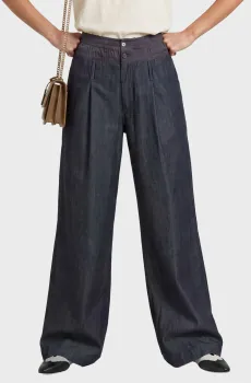 Женские темно-синие брюки Fluid Синий 24 G-Star RAW D29004,E516