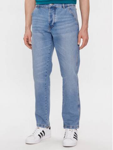 United Colors Of Benetton Джинси 41TBUE019 Голубий Straight Fit United Colors Of Benetton Джинси 41TBUE019 Голубий Straight Fit
