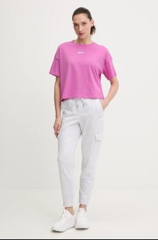 Хлопковая футболка Dkny