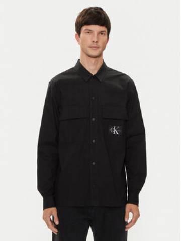 Calvin Klein Jeans Сорочка J30J325618 Чорний Relaxed Fit Calvin Klein Jeans Сорочка J30J325618 Чорний Relaxed Fit