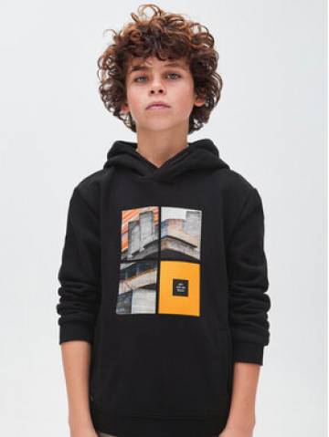 Mayoral Світшот 7.423 Чорний Regular Fit Mayoral Світшот 7.423 Чорний Regular Fit