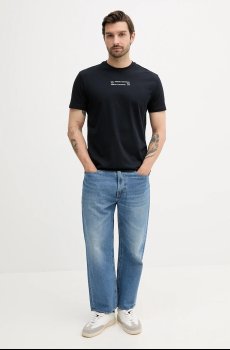 Хлопковая футболка Armani Exchange
