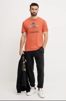 Хлопковая футболка Columbia