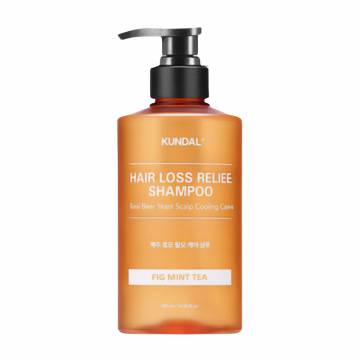 Пивной шампунь для волос Kundal Beer Yeast Hair Loss Relief Shampoo, Fig Mint Tea, 500 мл Пивной шампунь для волос Kundal Beer Yeast Hair Loss Relief Shampoo, Fig Mint Tea, 500 мл