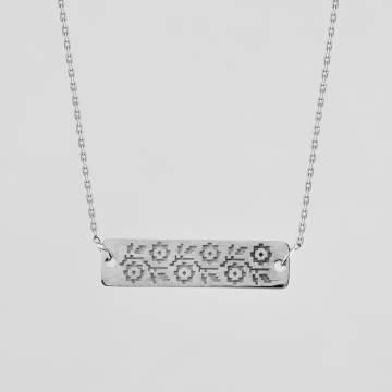 Серебряная подвеска Minimal 1902п Серебряная подвеска Minimal 1902п