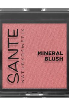 Компактные минеральные румяна для лица Sante Mineral Blush 01 Rose, 5 г