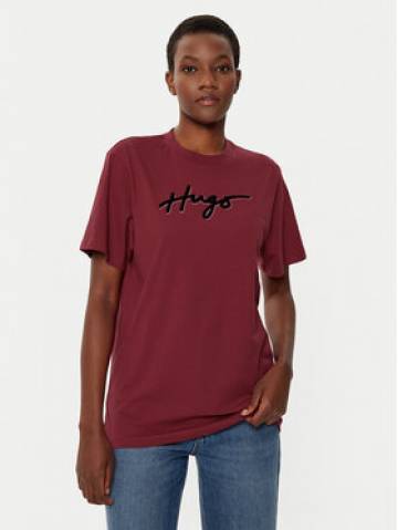 HUGO Футболка 50528585 Червоний Regular Fit HUGO Футболка 50528585 Червоний Regular Fit