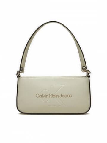Calvin Klein Jeans Сумка Sculpted Shoulder Pouch25 Mono K60K610679 Бежевий Calvin Klein Jeans Сумка Sculpted Shoulder Pouch25 Mono K60K610679 Бежевий