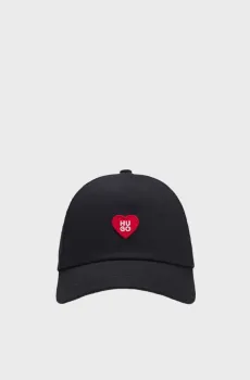 Женская черная кепка Черный ONESIZE HUGO 50557038;002
