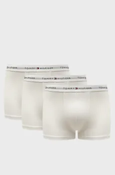 Мужские белые боксеры (3 шт) TRUNK Белый XL Tommy Hilfiger UM0UM02761