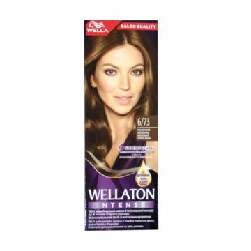 Интенсивная крем-краска для волос WELLA Wellaton Intense Color Cream 6/73 Молочный шоколад, 110 мл